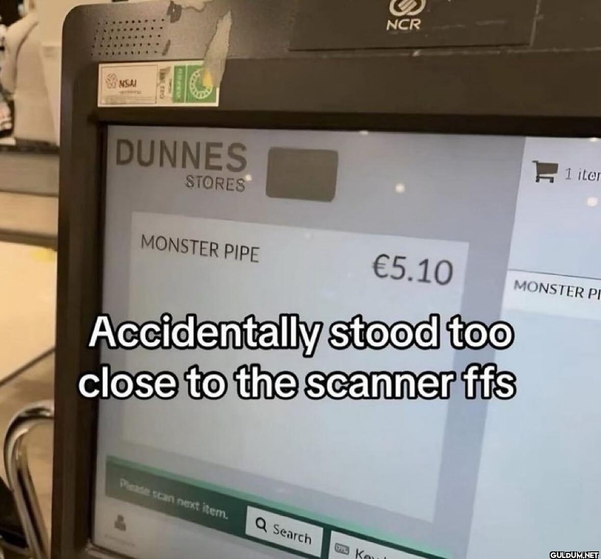 NCR DUNNES STORES 1 item...