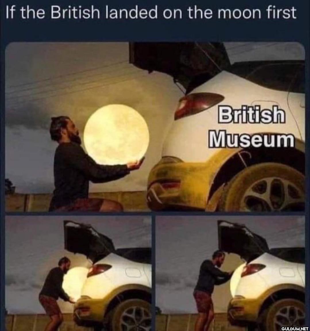 If the British landed on...