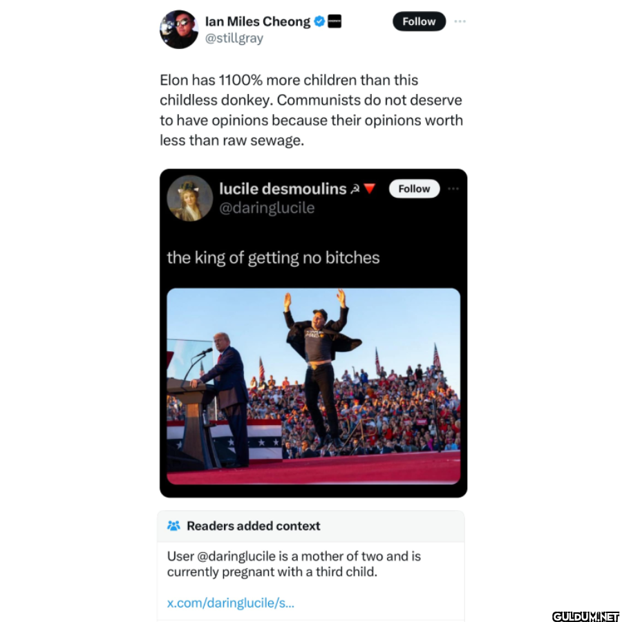 Follow Elon has 1100% more...