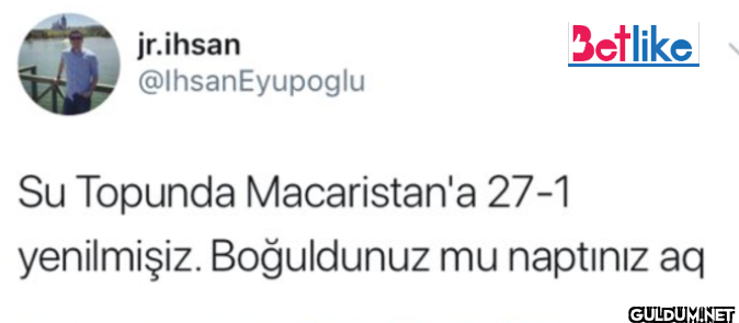 Betlike Su Topunda...
