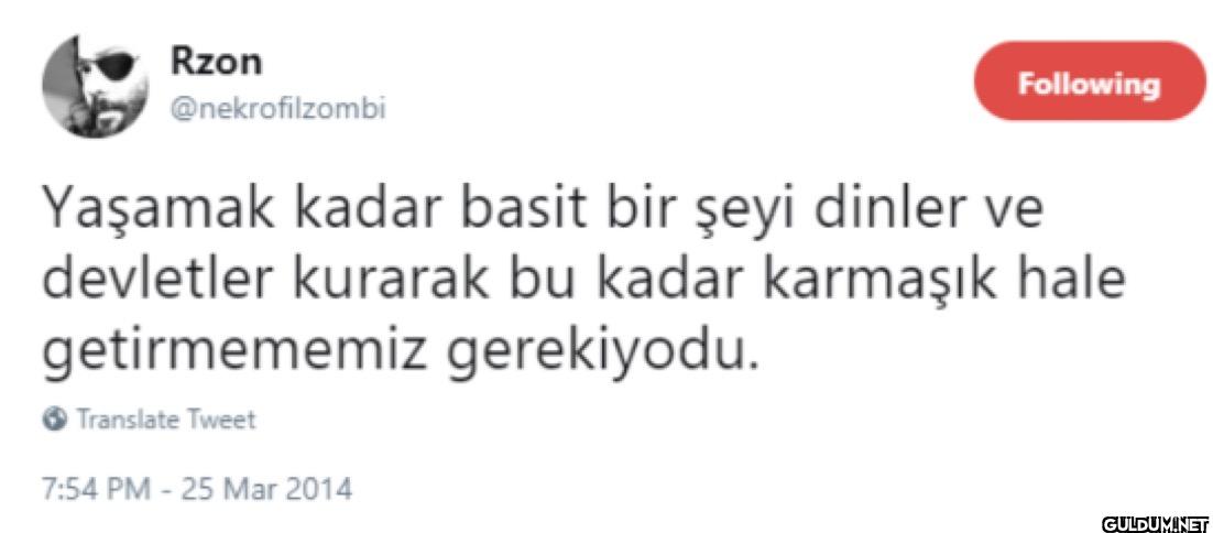 Following Yaşamak kadar...