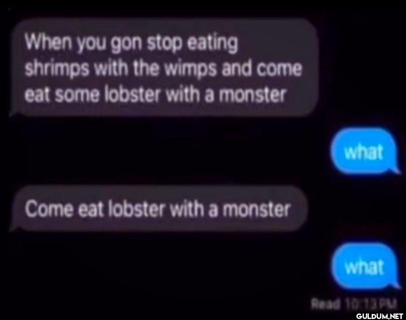 When you gon stop eating...