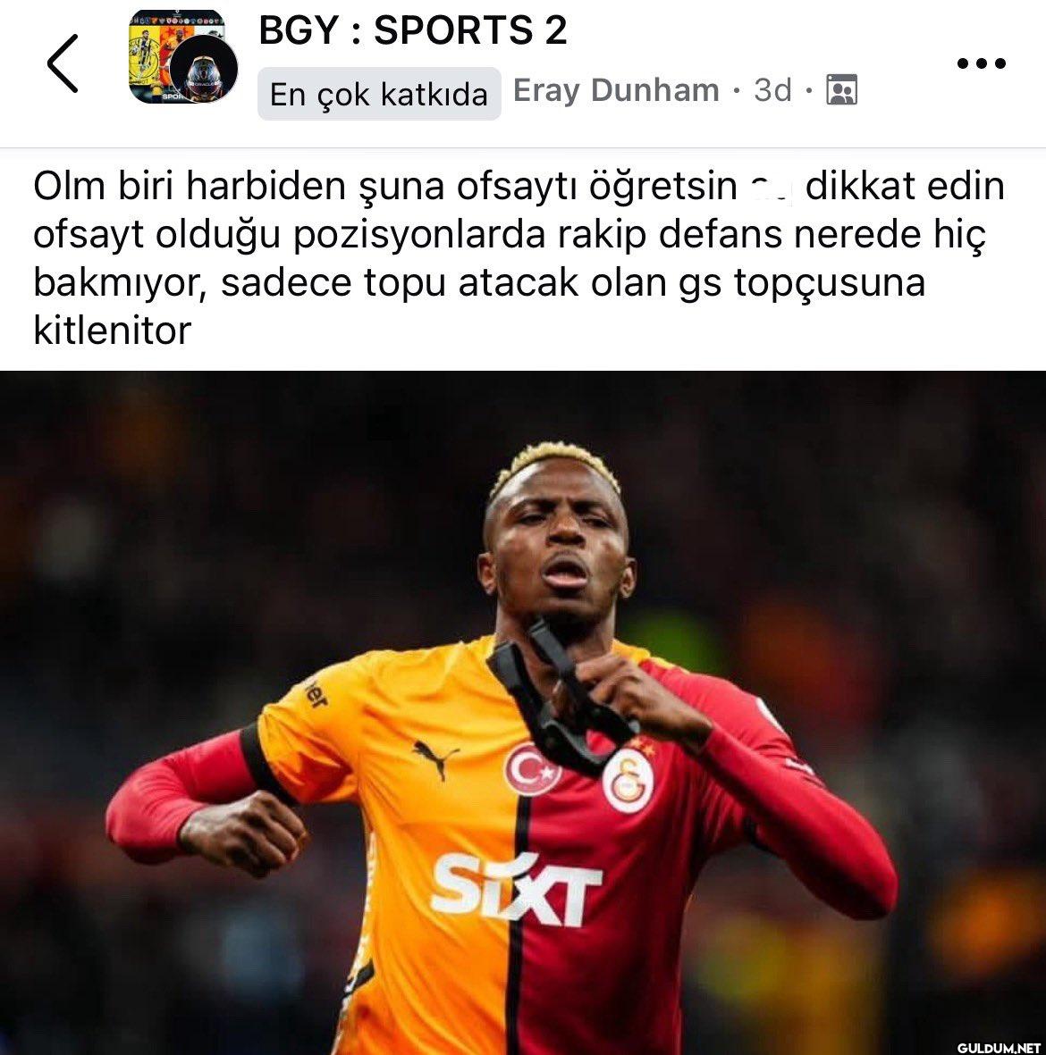 zebani gibi sadece gol...