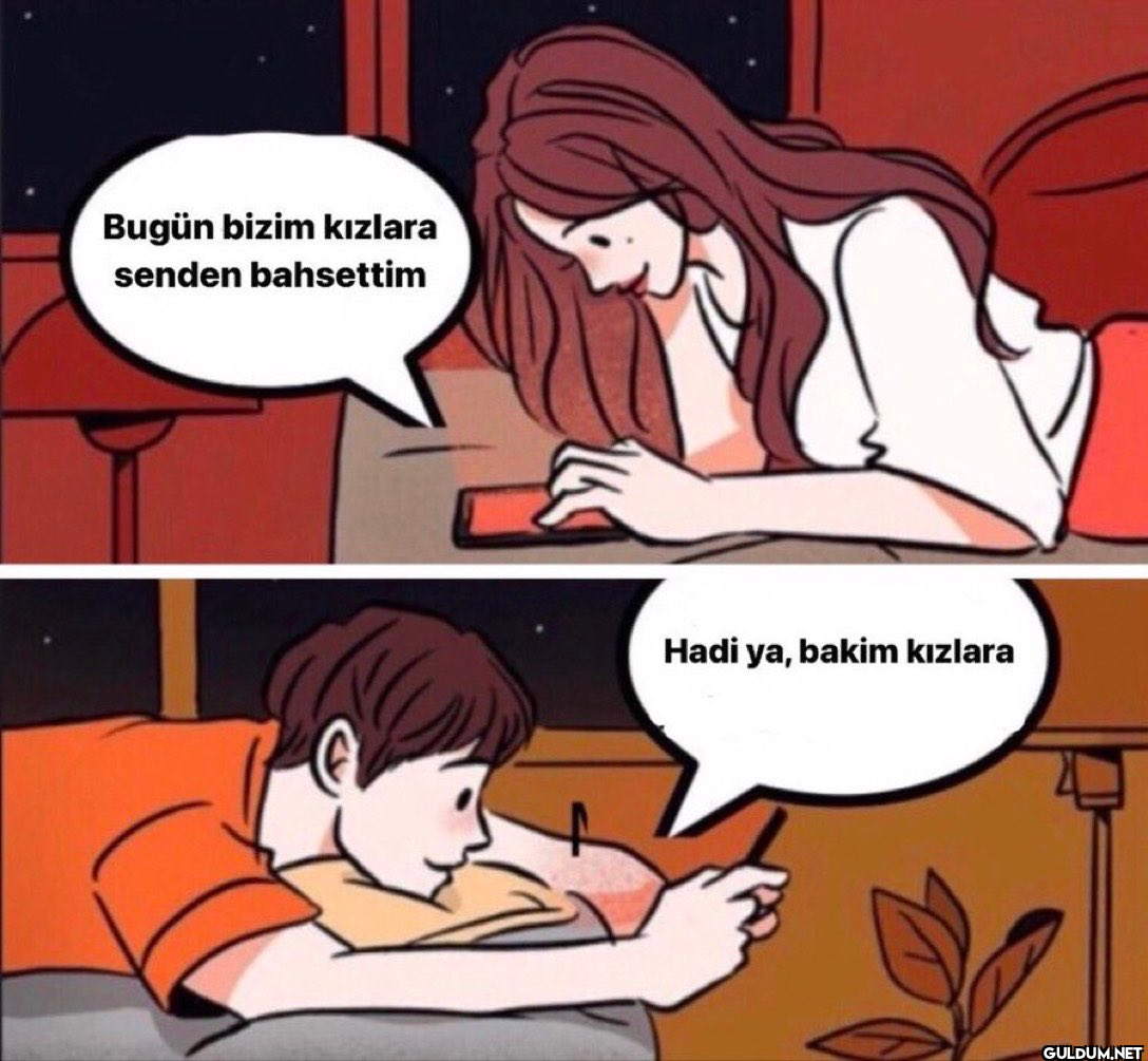 Bugün bizim kızlara senden...