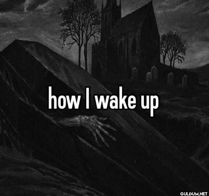 how I wake up