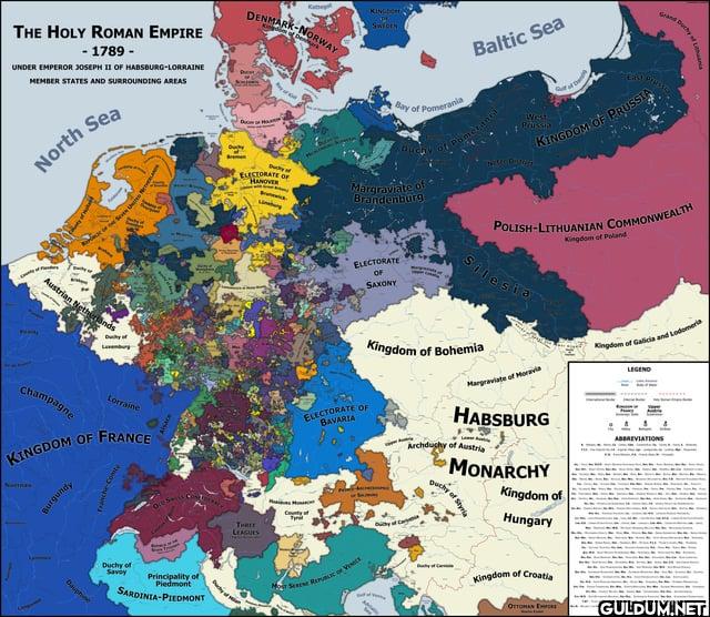 19. The Holy Roman Empire...
