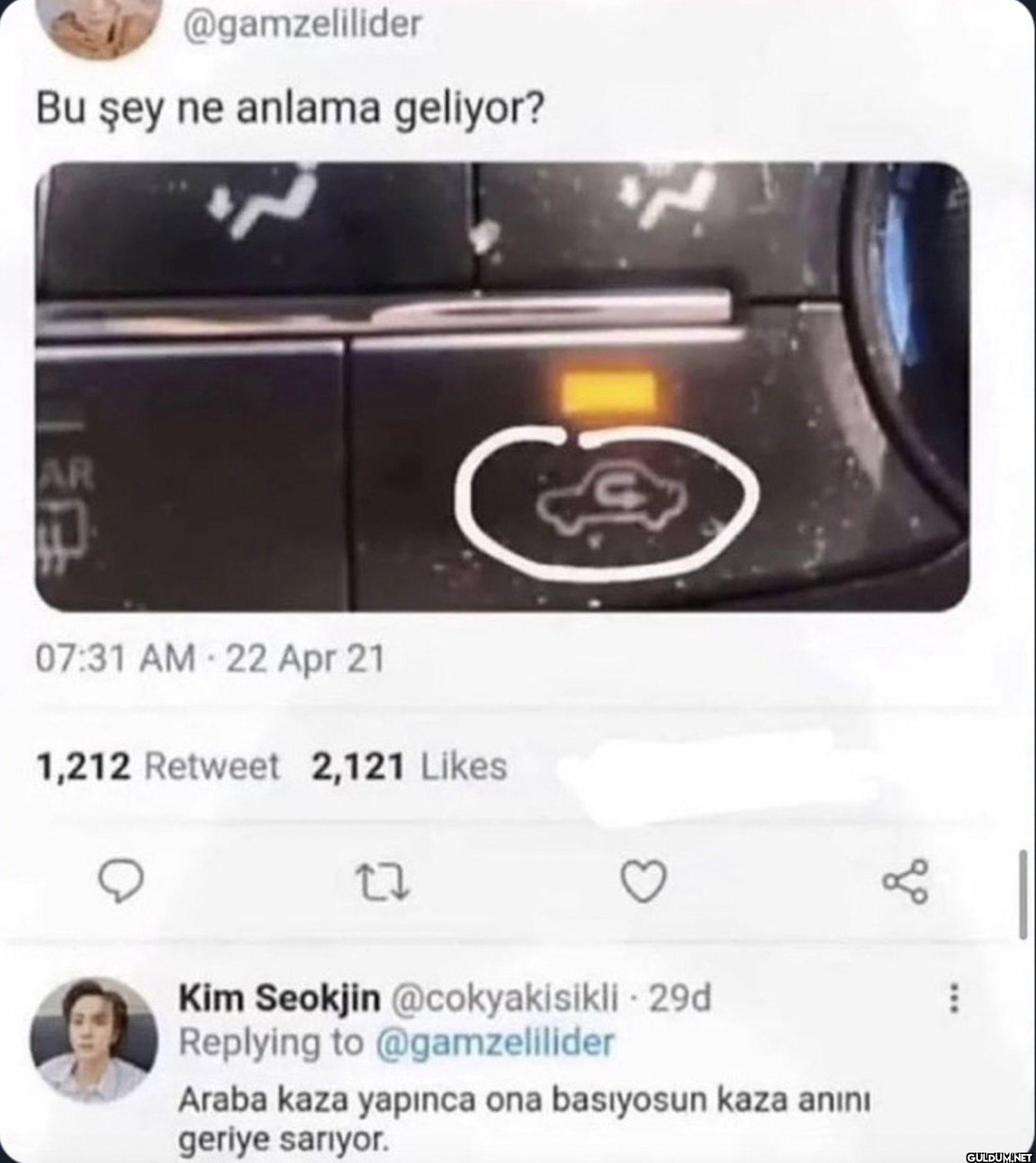 Bu şey ne anlama geliyor?...