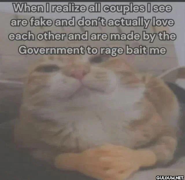 When I realize all couples...