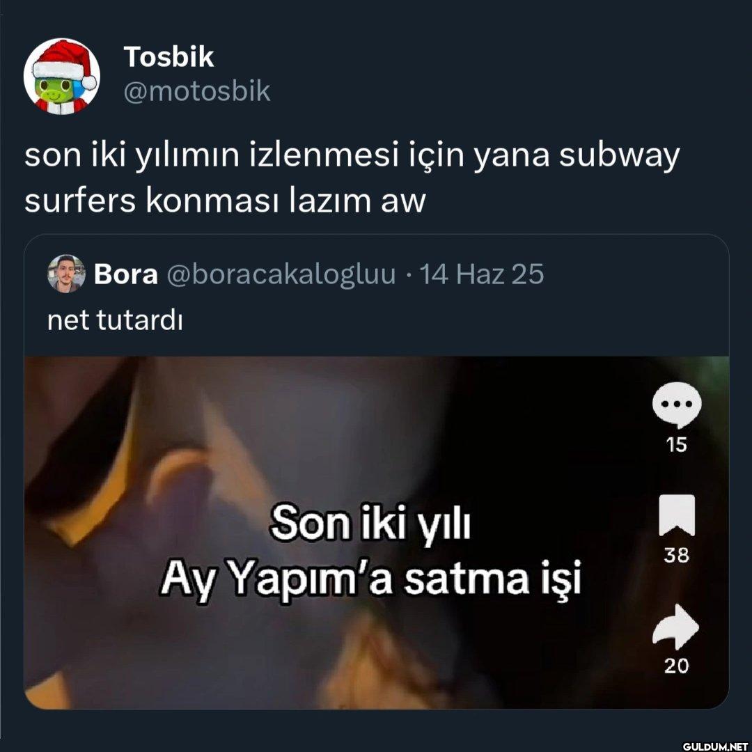 son iki yılımın izlenmesi...