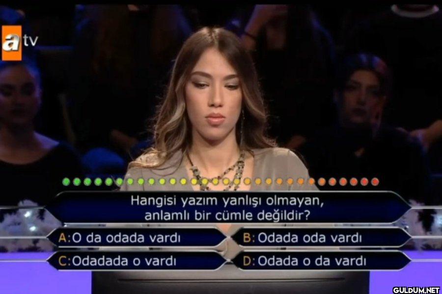 Doğru cevap hangisi sizce ...