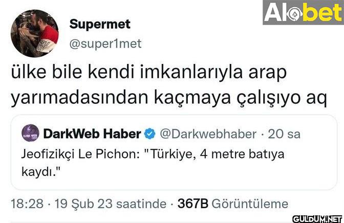 Alobet ülke bile kendi...