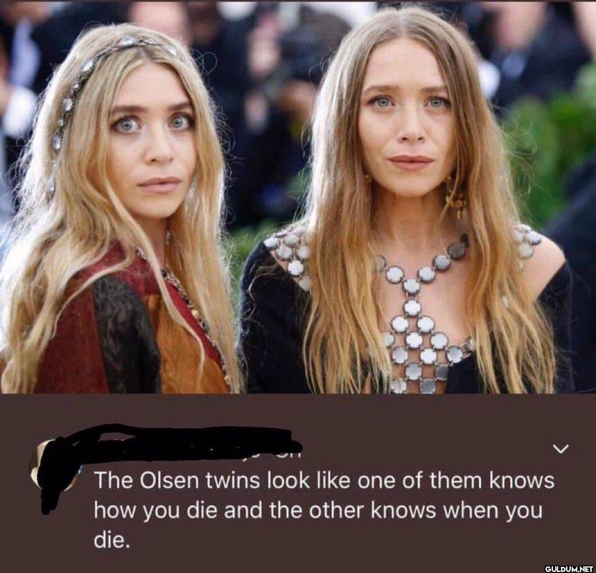 How Rude Olsen LMFAOO The Olsen twins look like one of them knows how you die and the ...
