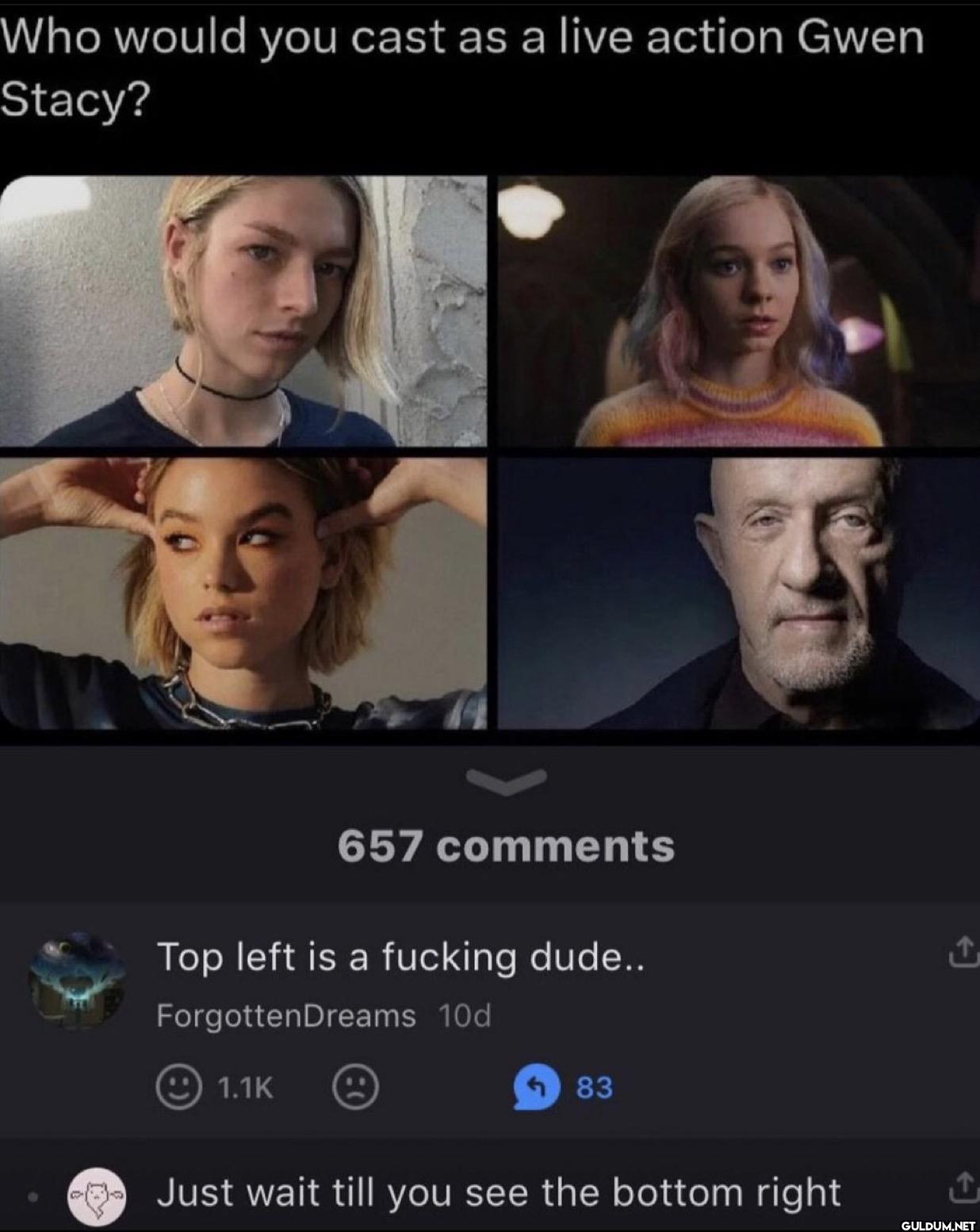 💀💀    Who would you cast...