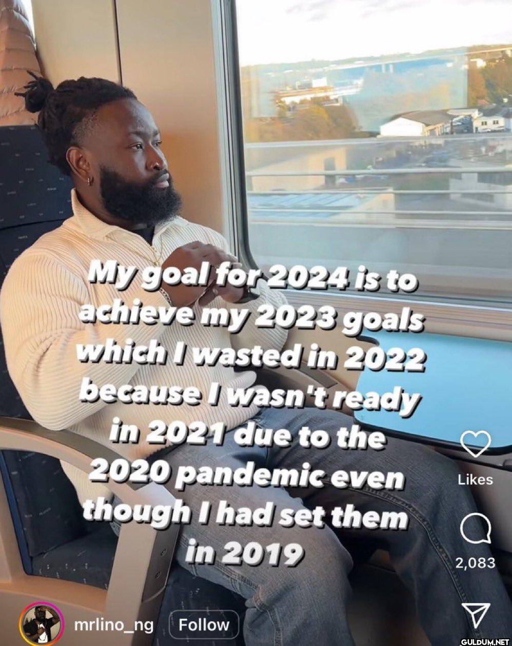 My goal for 2024 is to...