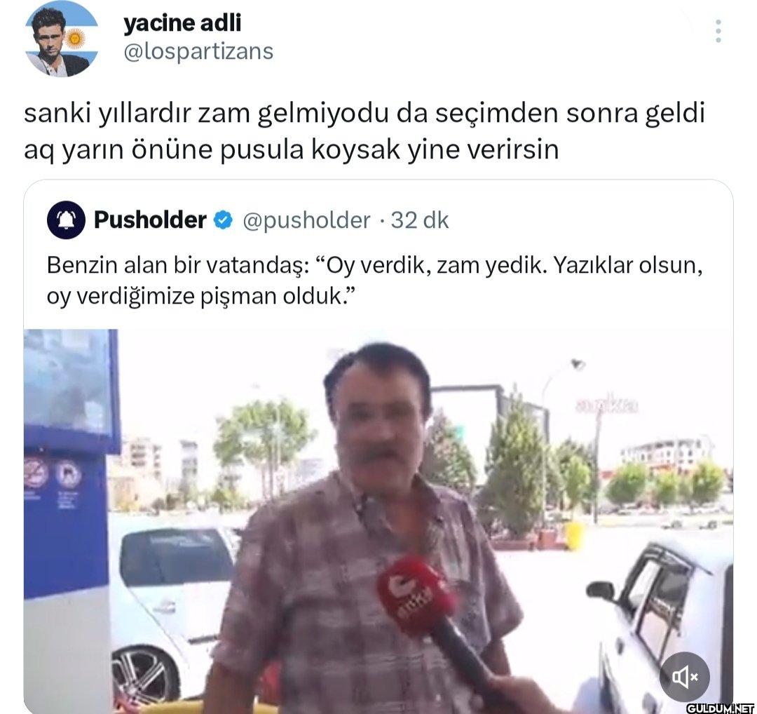 sanki yıllardır zam...