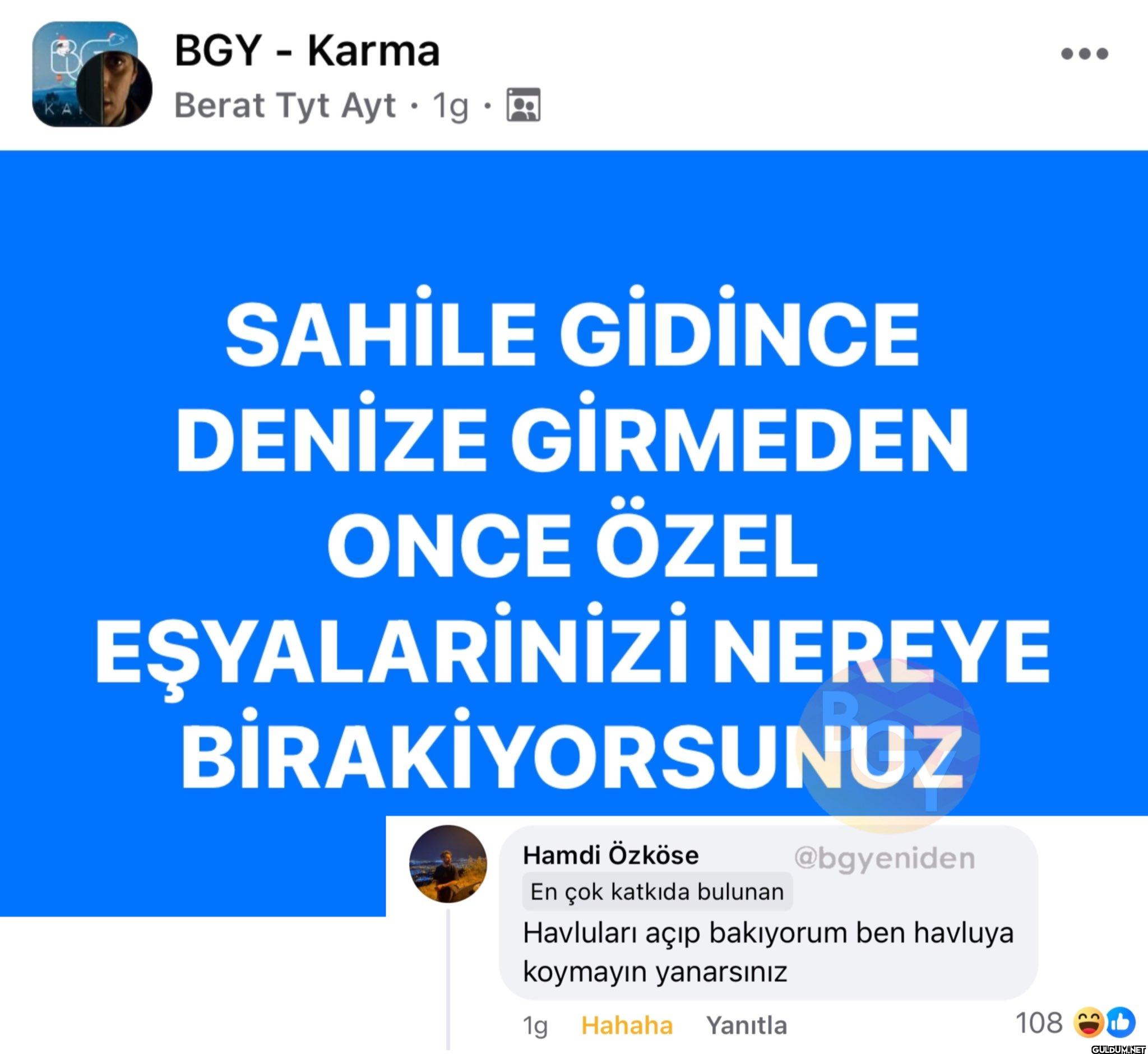 bazen kuma gömüyom bazen...