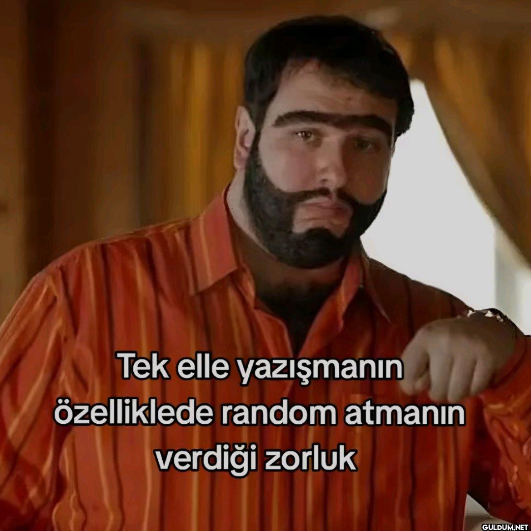 Tek elle yazışmanın...