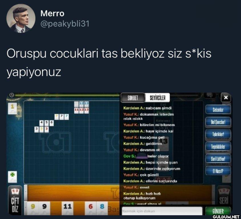 Oruspu cocuklari tas...