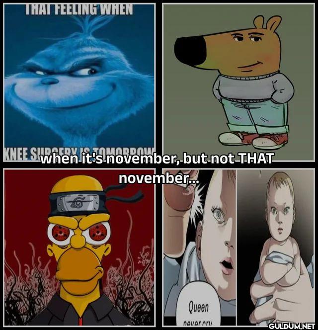 THAT FEELING WHEN KNEE...