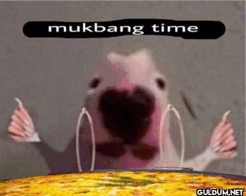 mukbang time