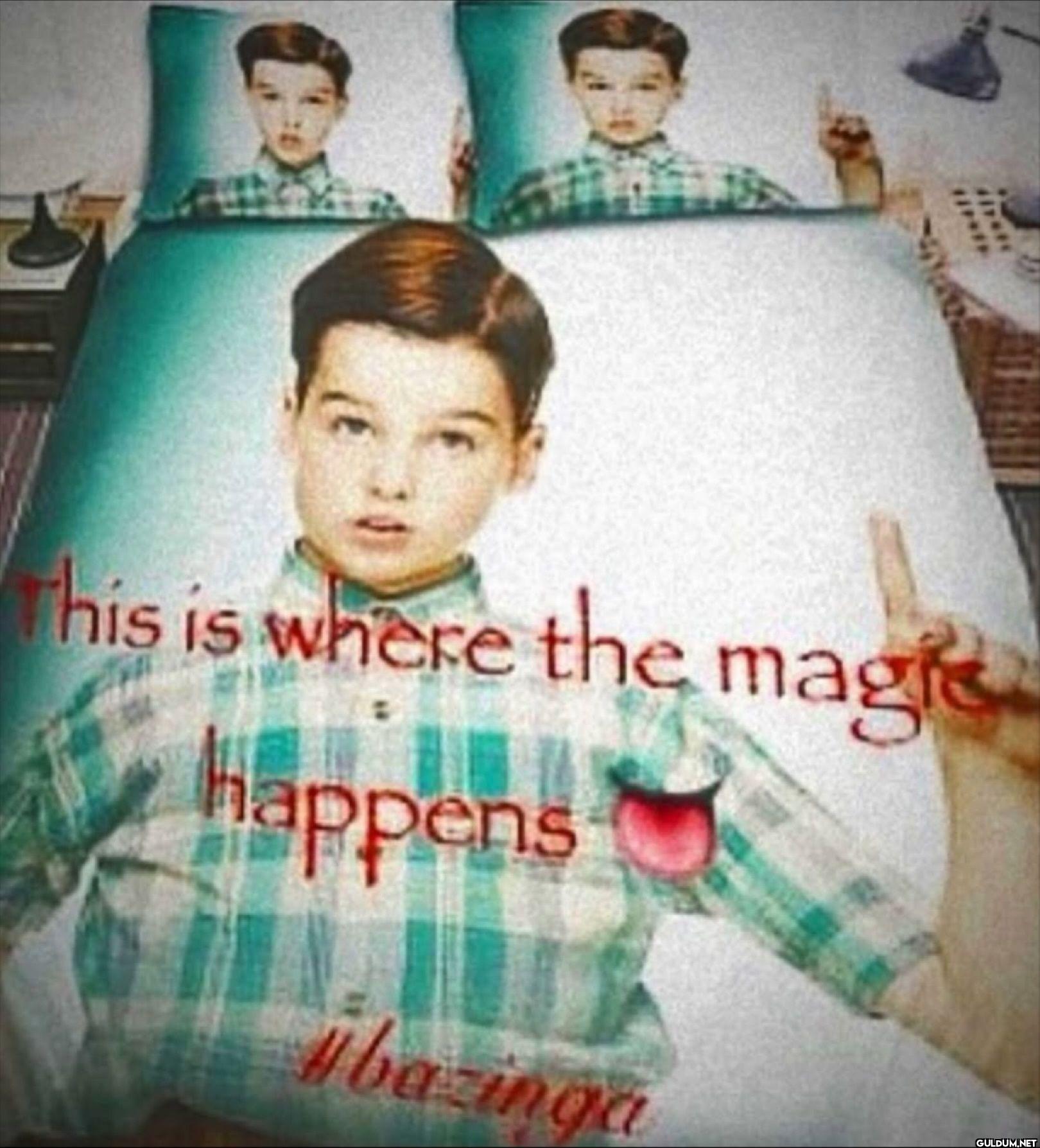 This is where the magic...