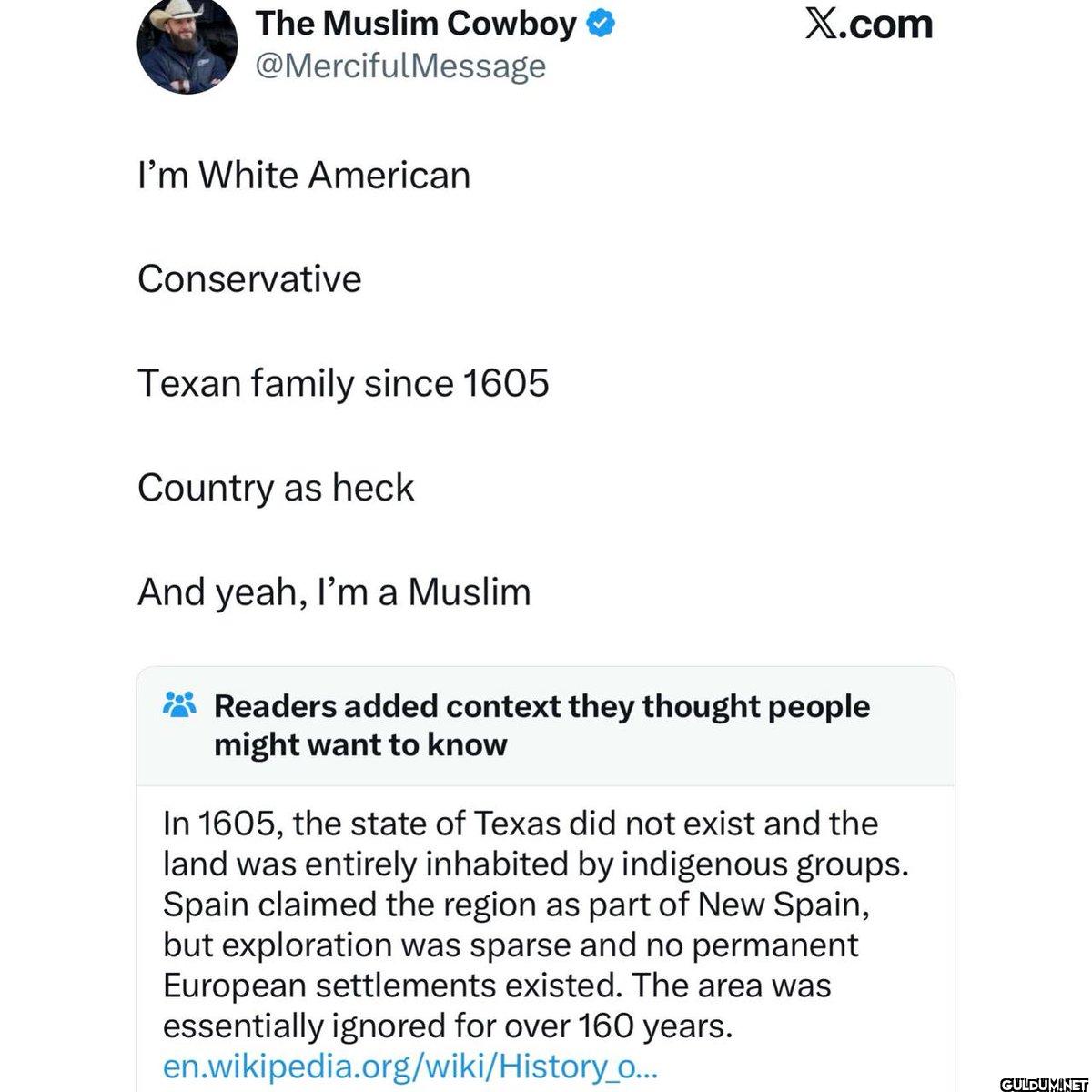X.com I'm White American...