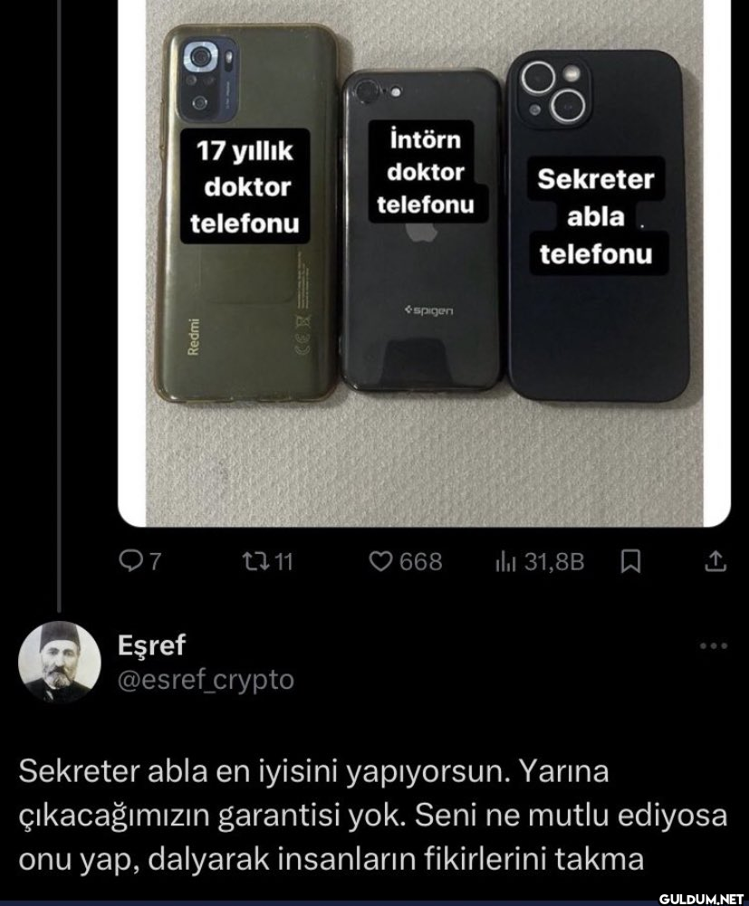 Redmi 17 yıllık doktor...