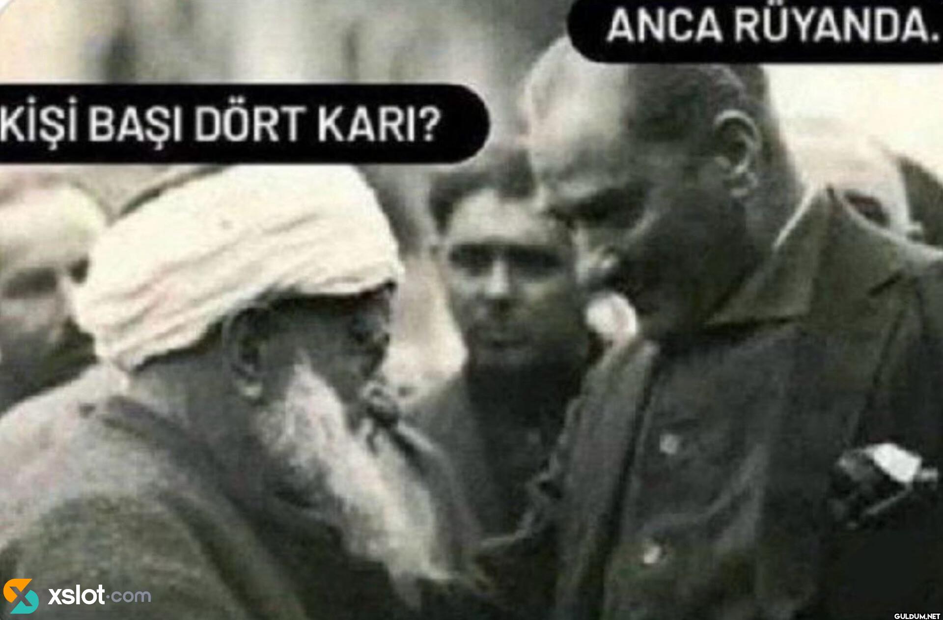 KİŞİ BAŞI DÖRT KARI?...