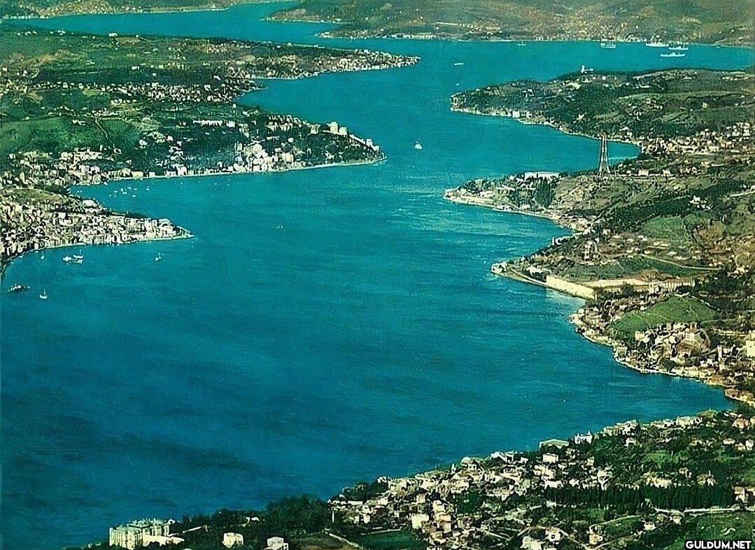İstanbul, Boğaziçi. 1960 yılları...