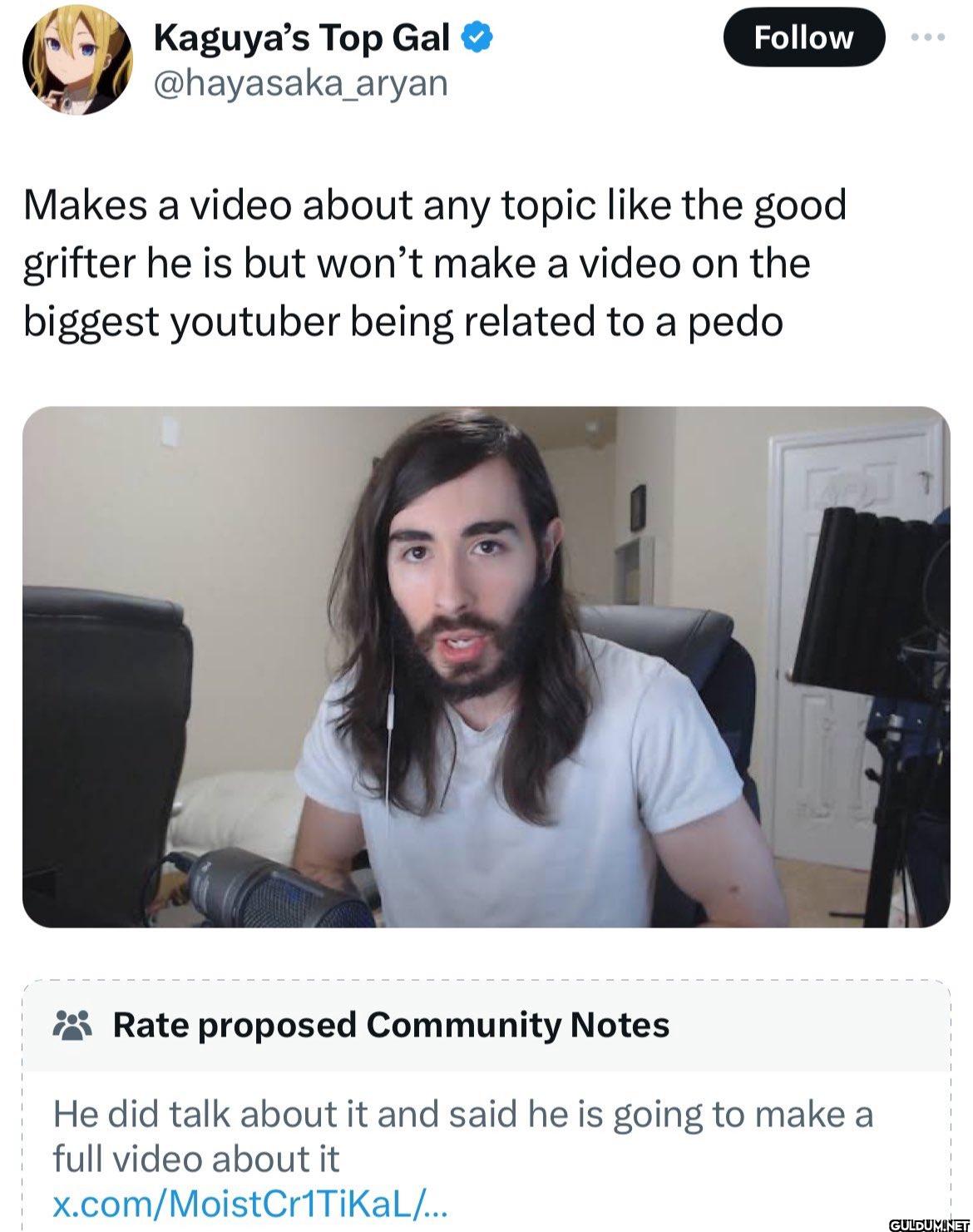 Follow Makes a video about...