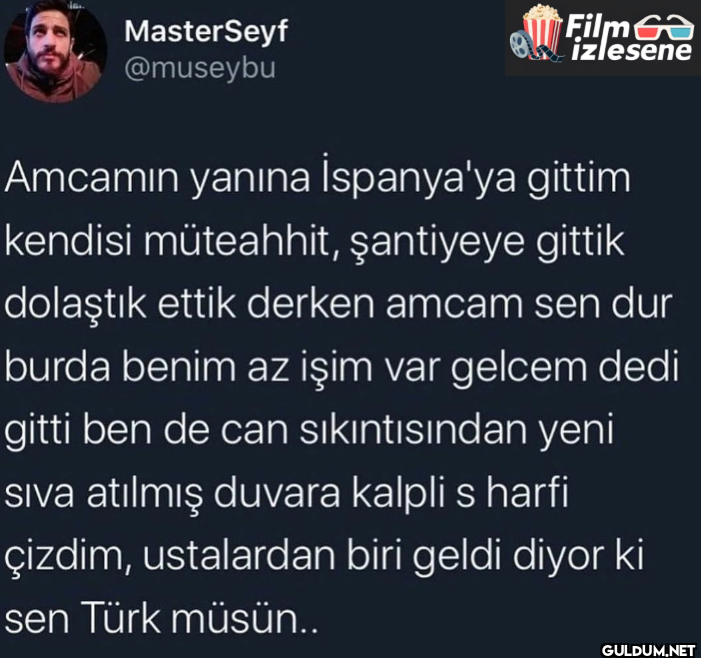 Film izlesene Amcamın...