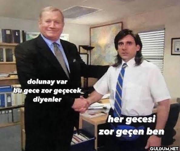 dolunay var Bu gece zor...