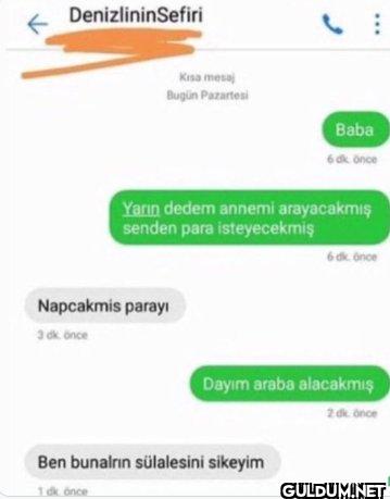 DenizlininSefiri Kisa...