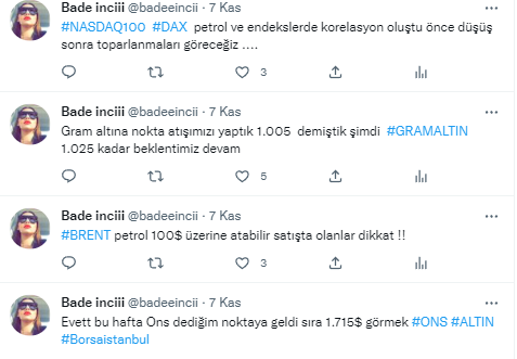 Yine güzel noktalar  yine...