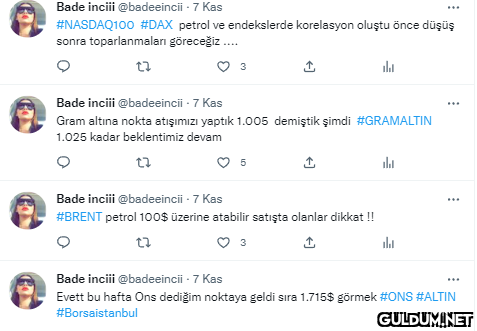 Yine güzel noktalar  yine...