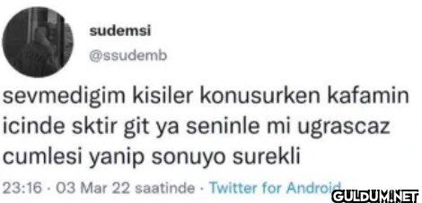 sevmedigim kisiler...