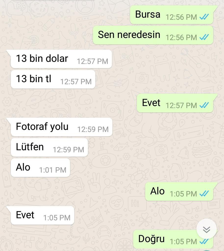 bu adamla konuşuyorum...