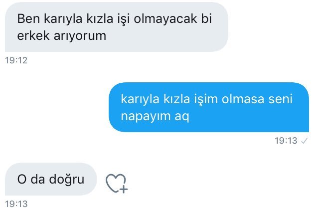 e yani...