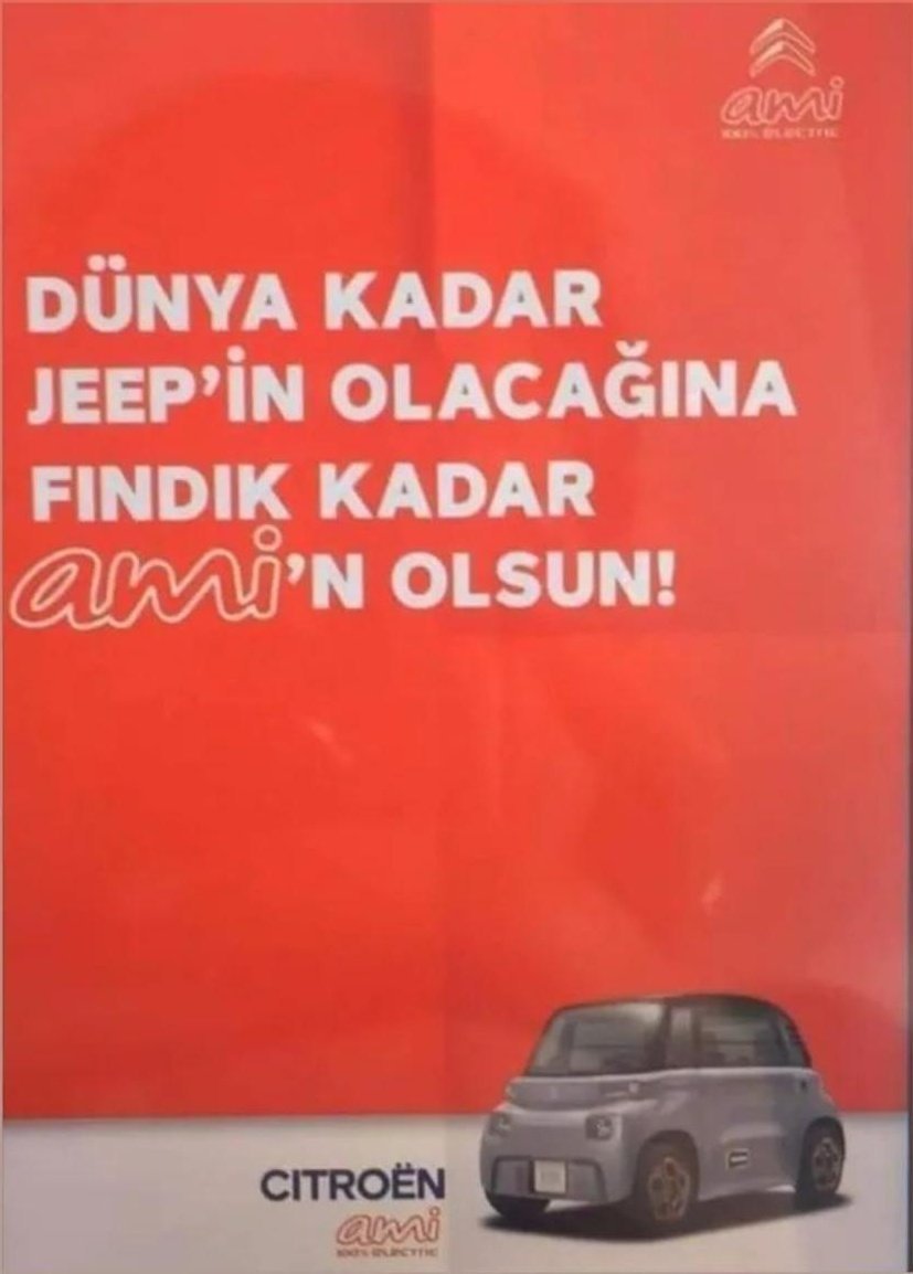 Bu nasıl reklam mk...