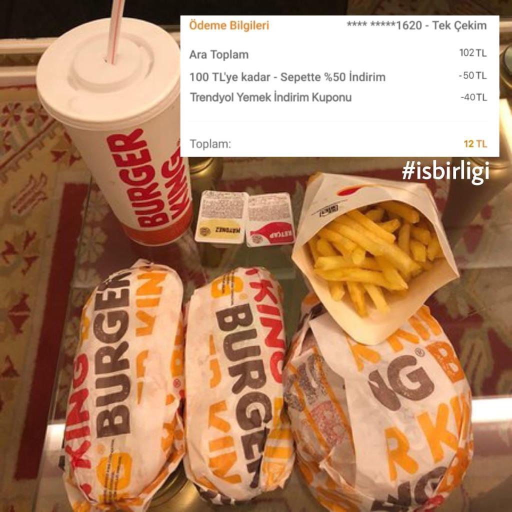 Bu menü 12 liraya geldi 🥳...
