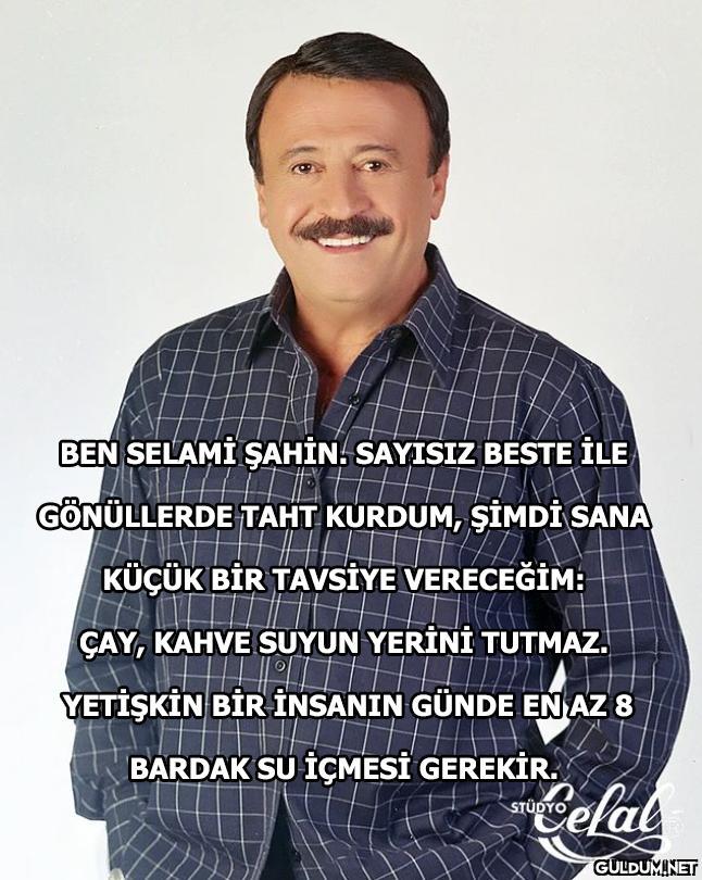 BEN SELAMİ ŞAHİN. SAYISIZ...