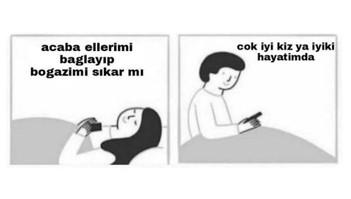 acaba ellerimi baglayıp...