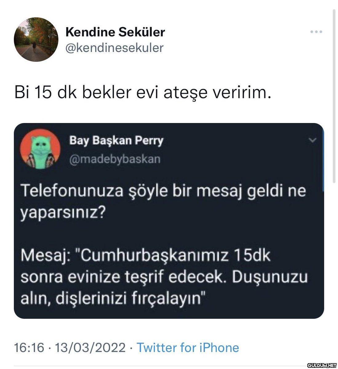 Kendine Seküler...