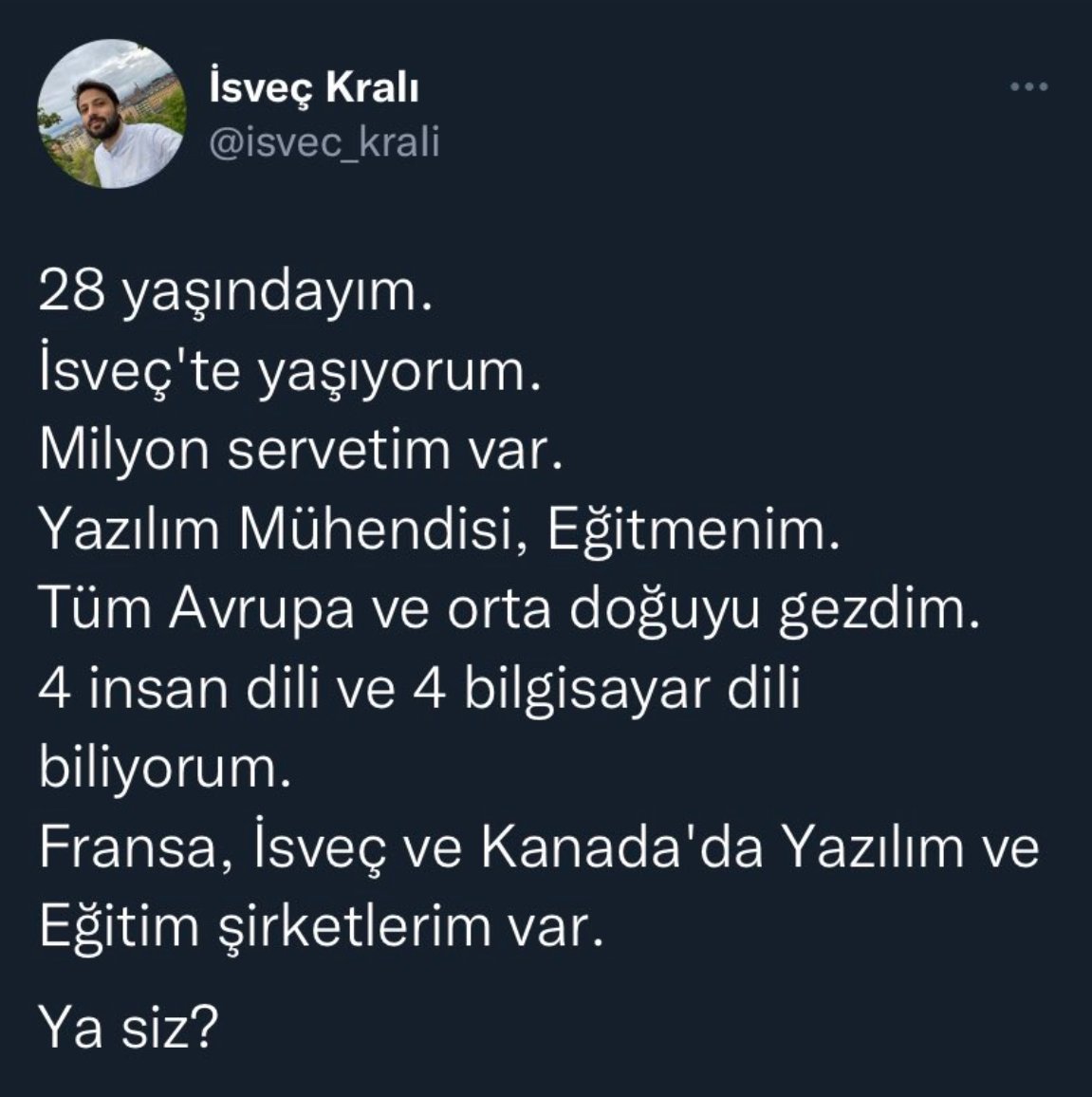 . @isvec_kraIi ya siz?...