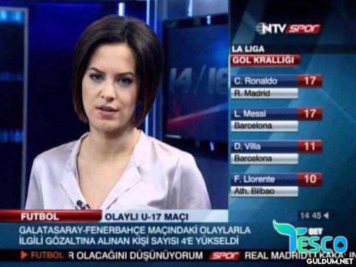 ⚽ Şu gol krallığı...