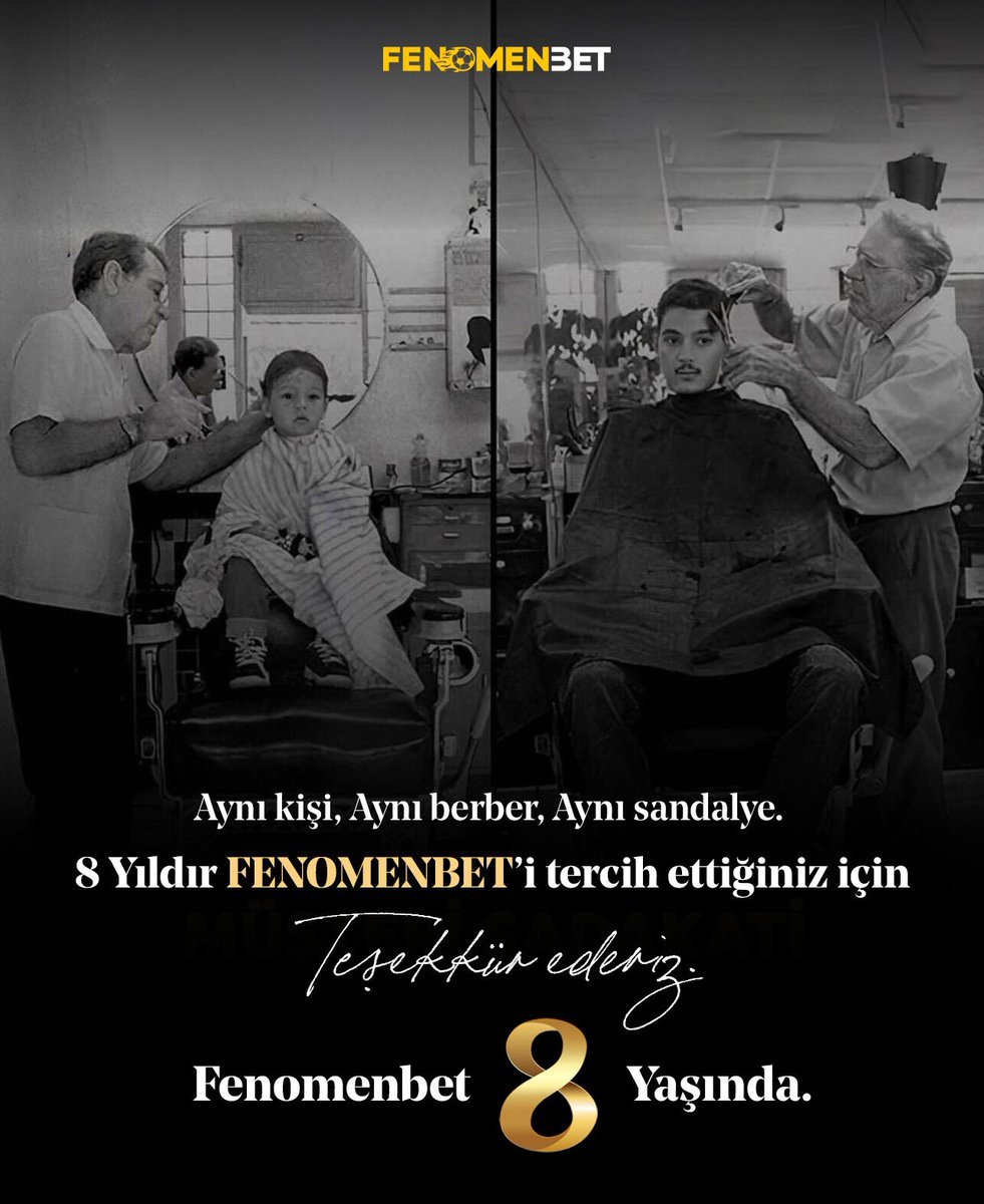 Aynı kişi, aynı berber,...