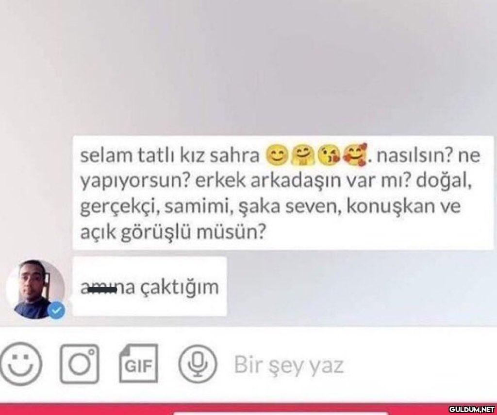 selam tatlı kız sahra....
