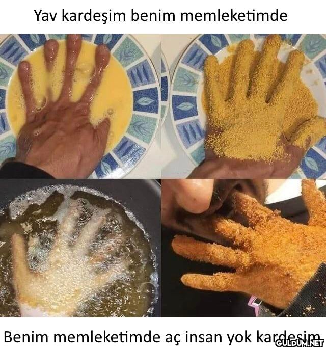 Yav kardeşim benim...