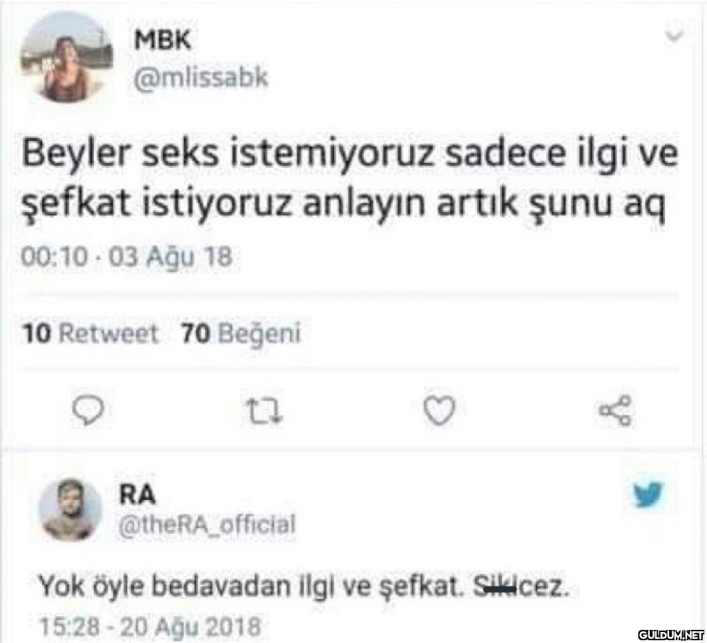 MBK @mlissabk Beyler seks...