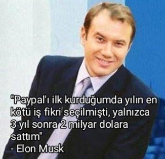 "Paypal'ı ilk kurduğumda...